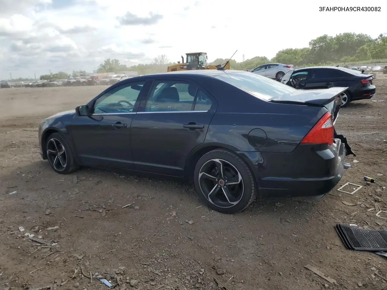 2012 Ford Fusion Se VIN: 3FAHP0HA9CR430082 Lot: 62730195