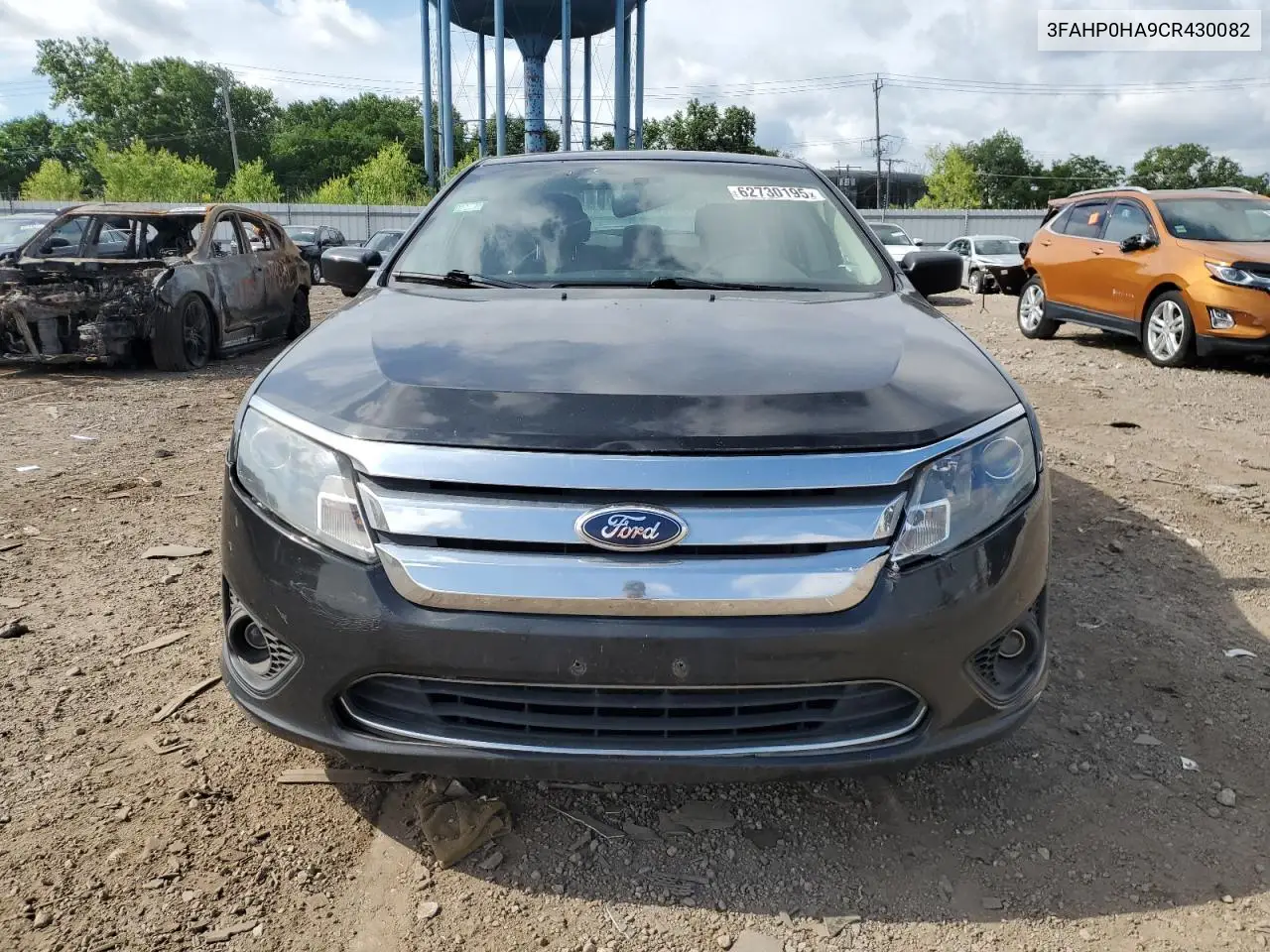 2012 Ford Fusion Se VIN: 3FAHP0HA9CR430082 Lot: 62730195