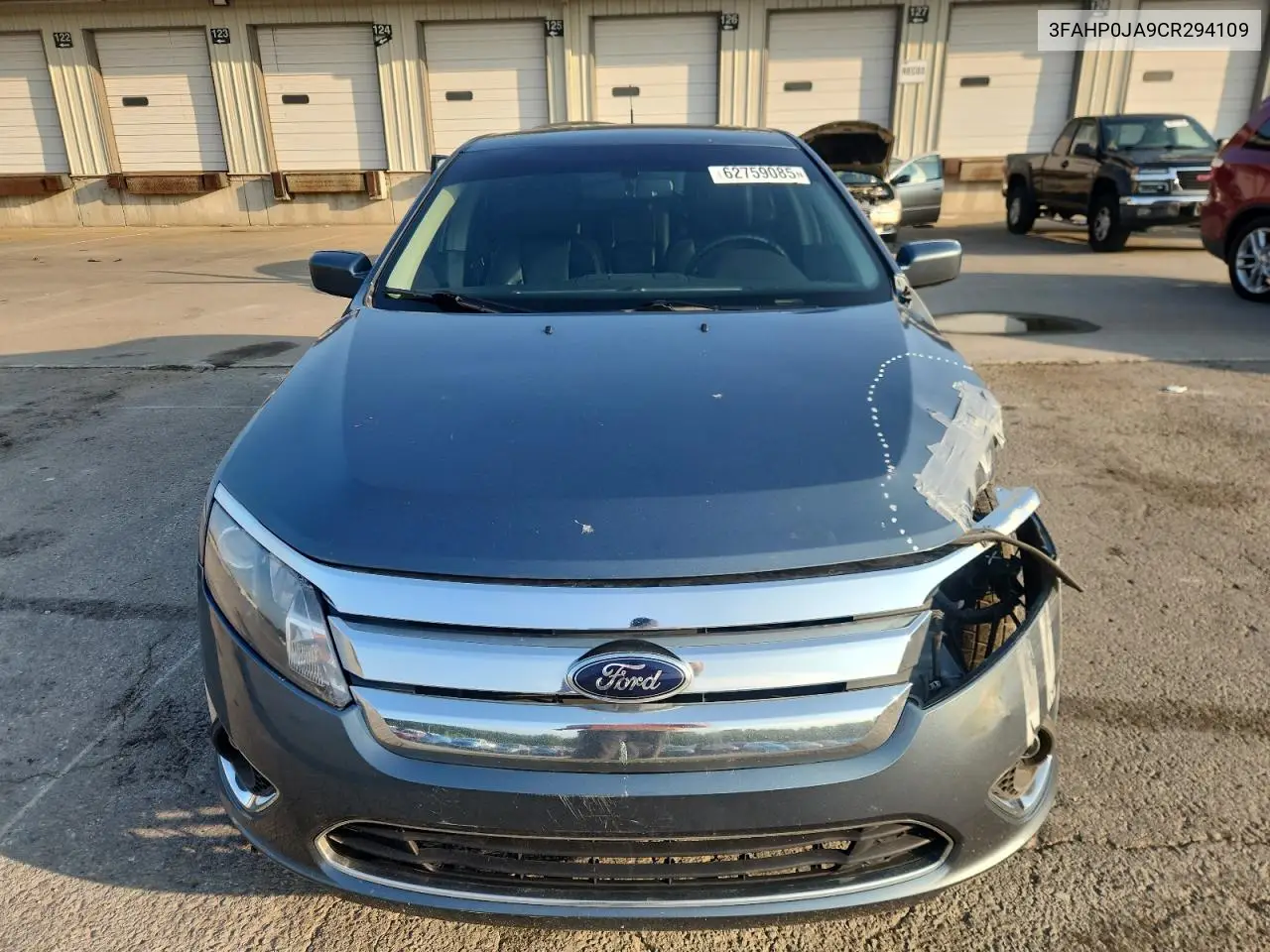 2012 Ford Fusion Sel VIN: 3FAHP0JA9CR294109 Lot: 62759085