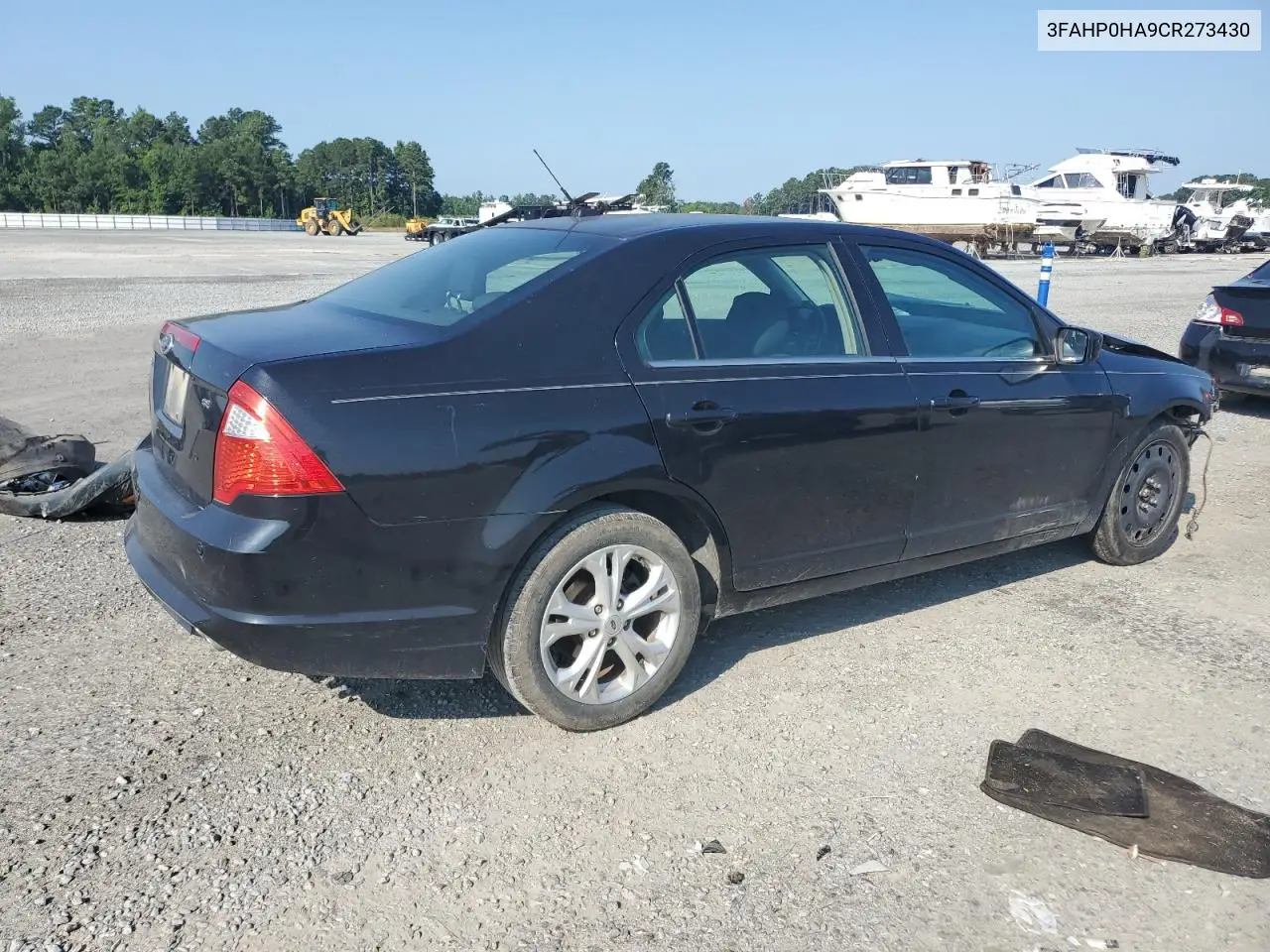 2012 Ford Fusion Se VIN: 3FAHP0HA9CR273430 Lot: 62766575