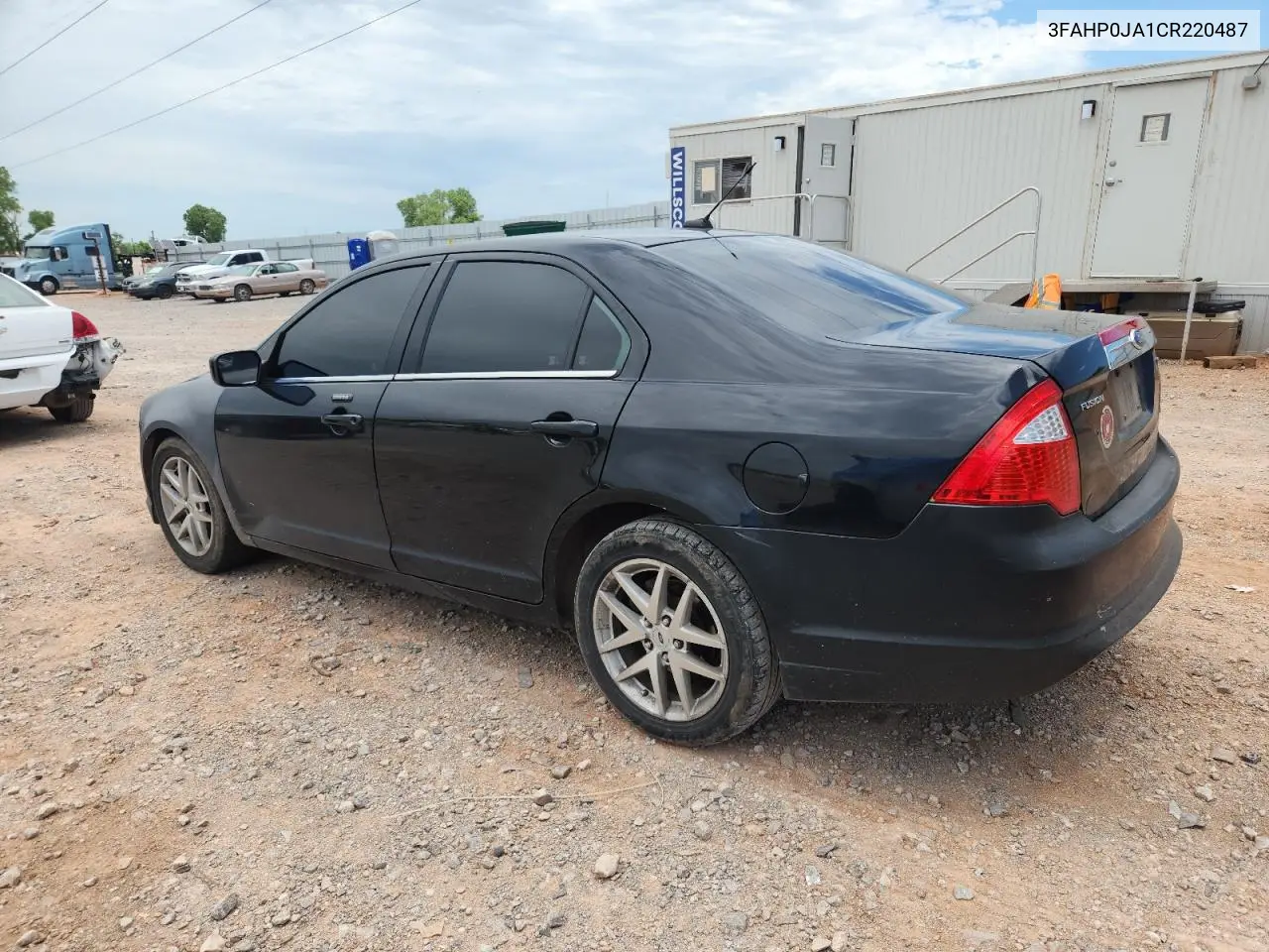 2012 Ford Fusion Sel VIN: 3FAHP0JA1CR220487 Lot: 62906695