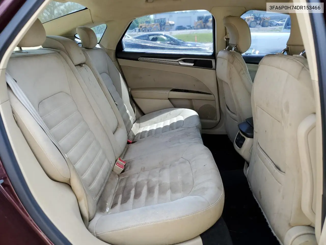 2013 Ford Fusion Se VIN: 3FA6P0H74DR153466 Lot: 55743285