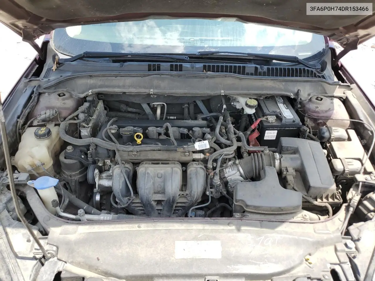 2013 Ford Fusion Se VIN: 3FA6P0H74DR153466 Lot: 55743285