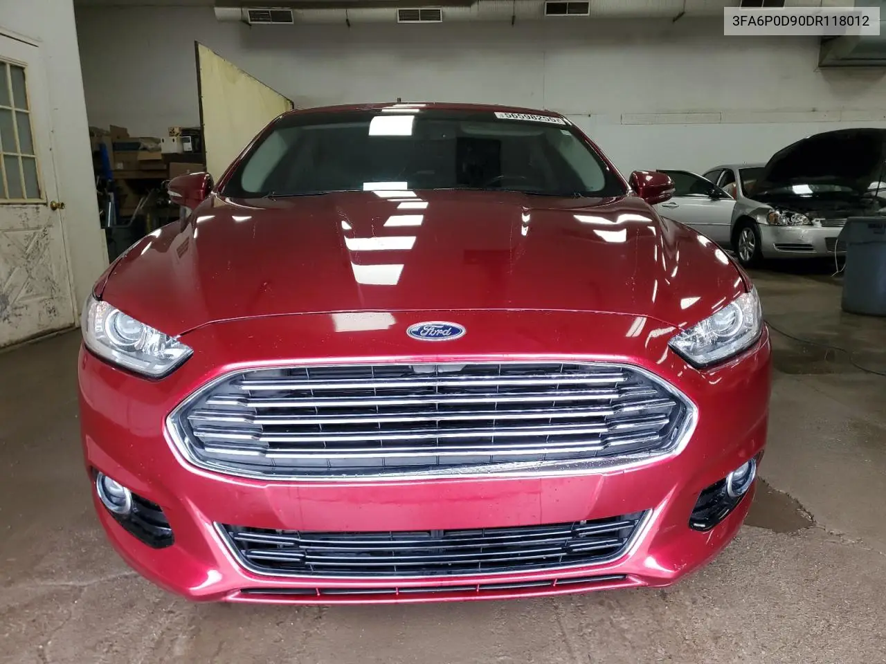 2013 Ford Fusion Titanium VIN: 3FA6P0D90DR118012 Lot: 56598255