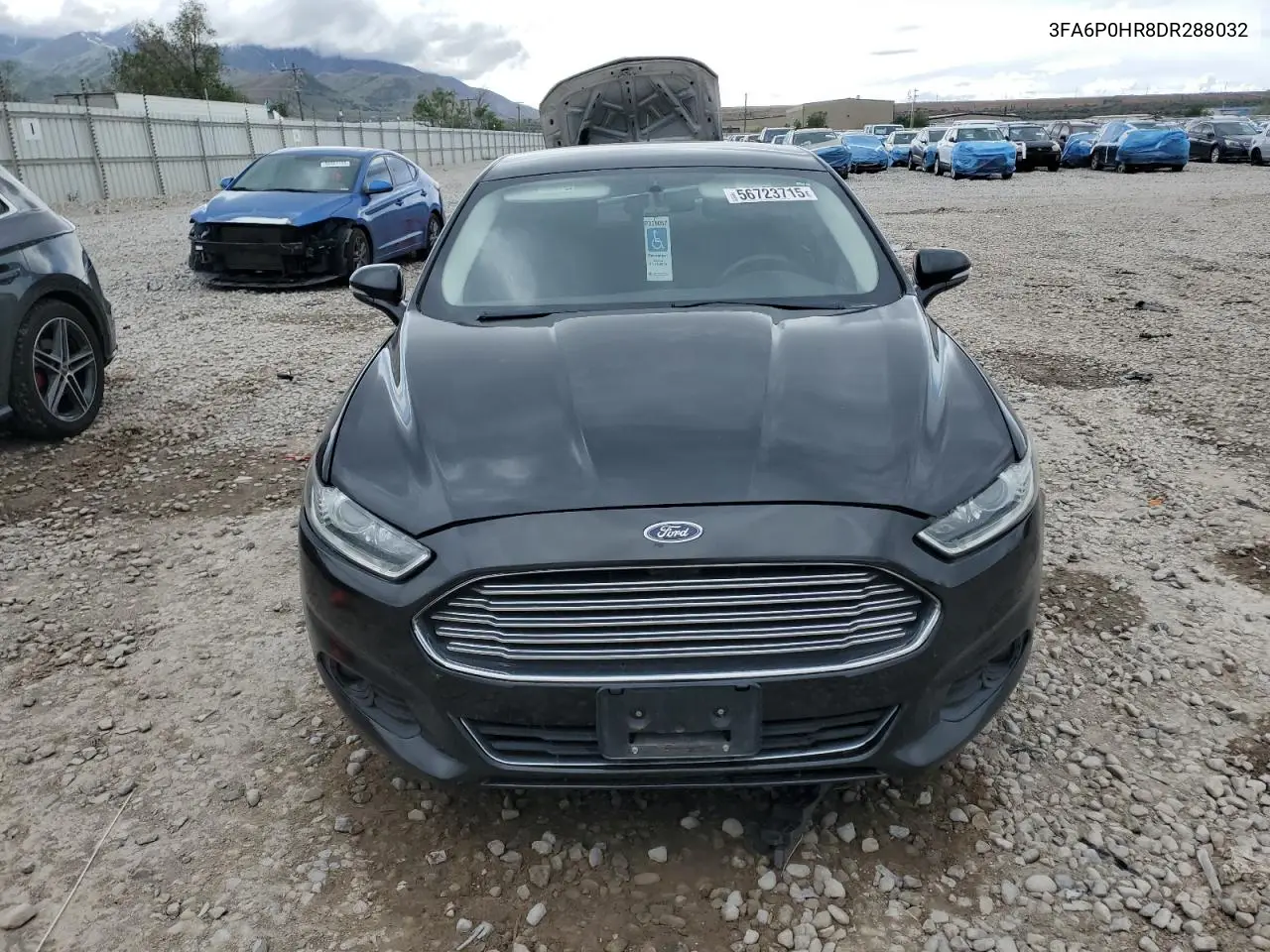 2013 Ford Fusion Se VIN: 3FA6P0HR8DR288032 Lot: 56723715