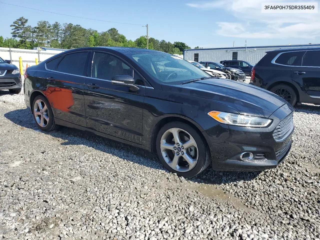 2013 Ford Fusion Se VIN: 3FA6P0H75DR355409 Lot: 56874115