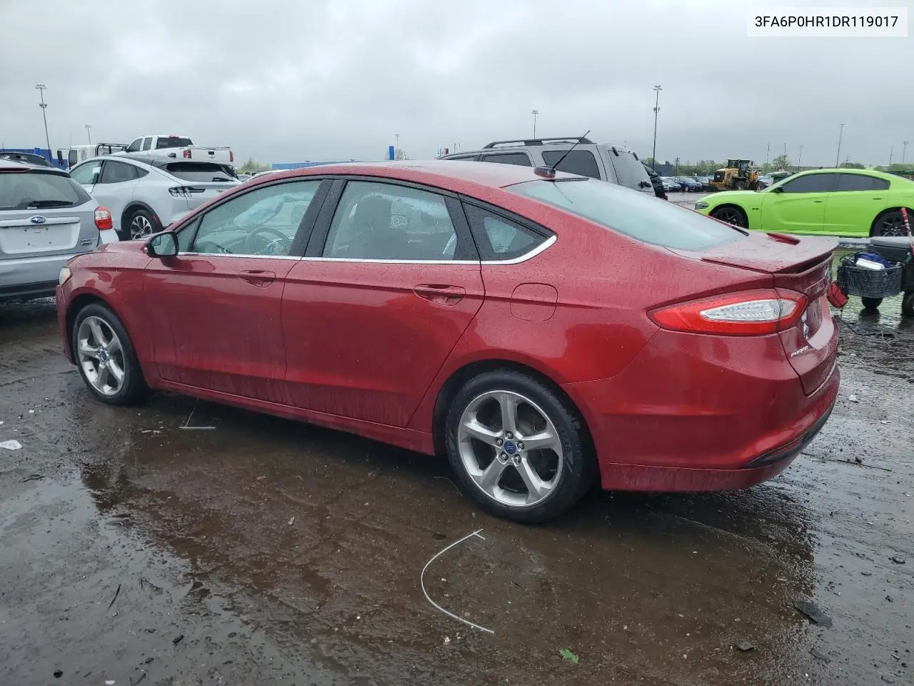 2013 Ford Fusion Se VIN: 3FA6P0HR1DR119017 Lot: 56912135