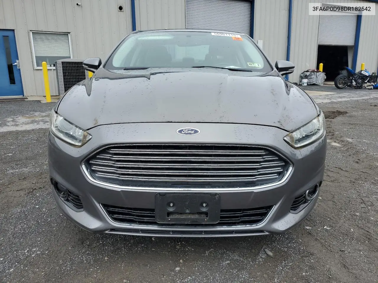 2013 Ford Fusion Titanium VIN: 3FA6P0D98DR182542 Lot: 56961115