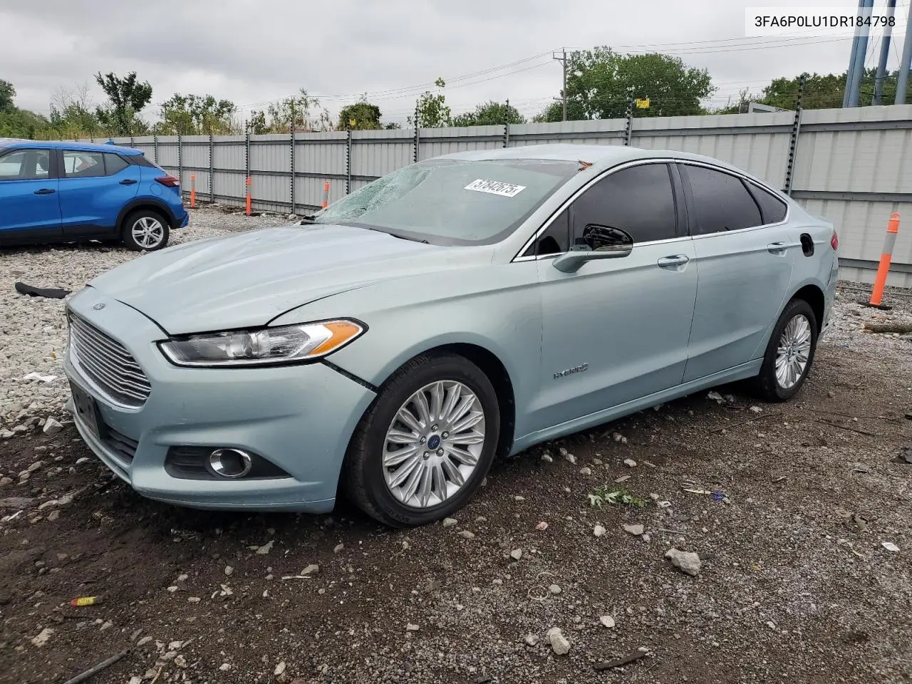 2013 Ford Fusion Se Hybrid VIN: 3FA6P0LU1DR184798 Lot: 57842675