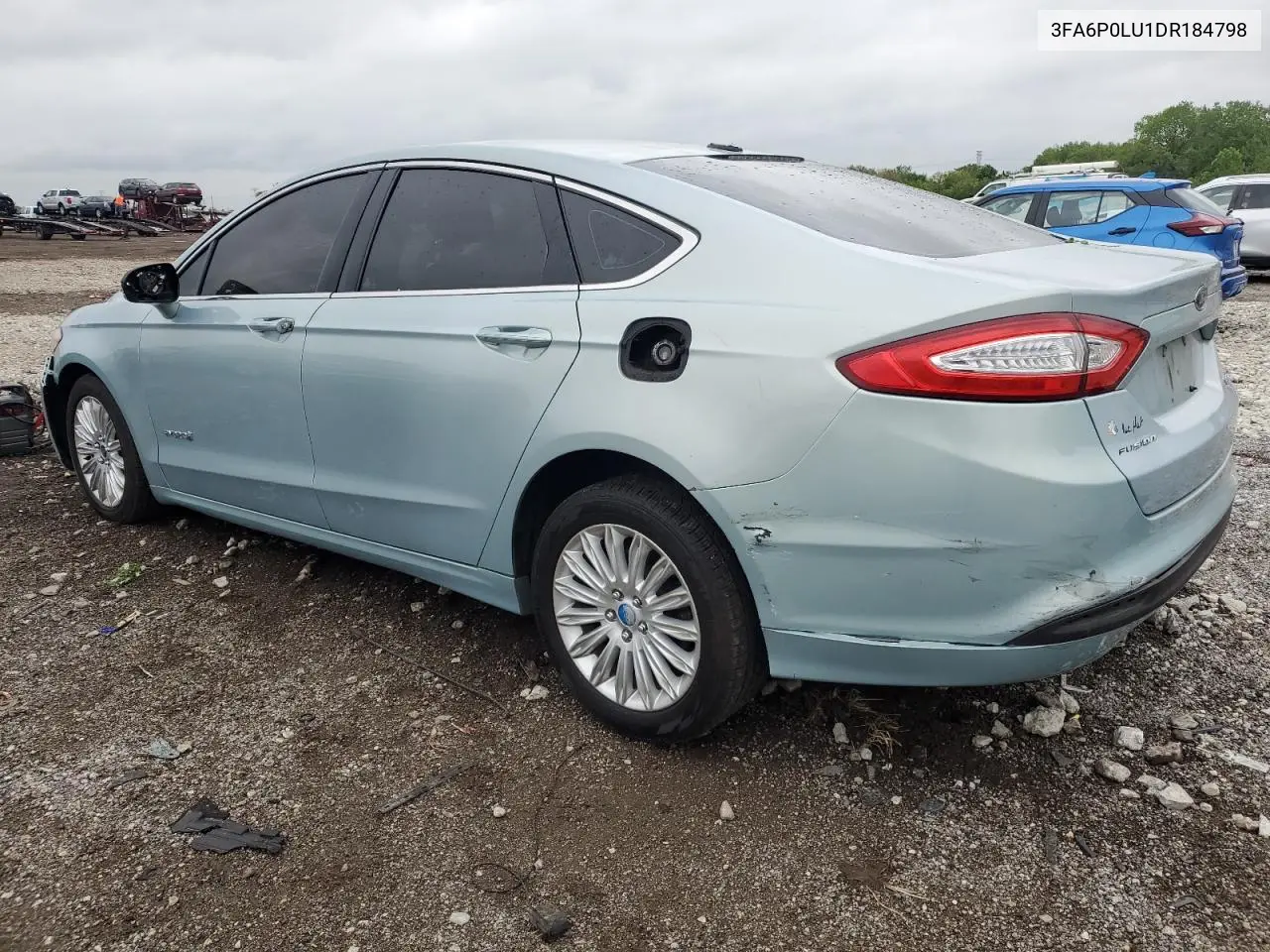 2013 Ford Fusion Se Hybrid VIN: 3FA6P0LU1DR184798 Lot: 57842675