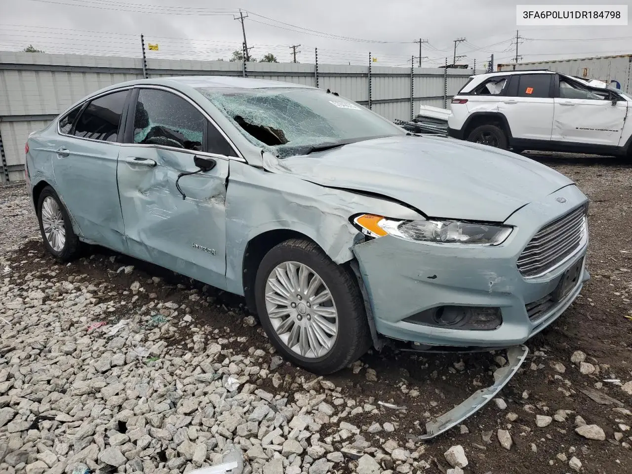 2013 Ford Fusion Se Hybrid VIN: 3FA6P0LU1DR184798 Lot: 57842675