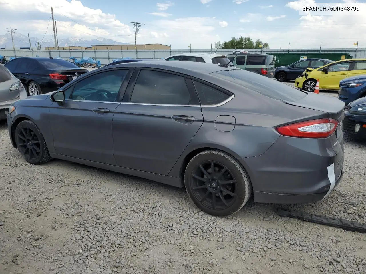 2013 Ford Fusion Se VIN: 3FA6P0H76DR343799 Lot: 61990745