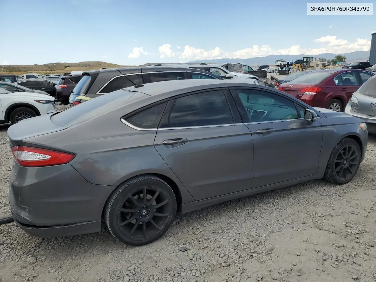 2013 Ford Fusion Se VIN: 3FA6P0H76DR343799 Lot: 61990745