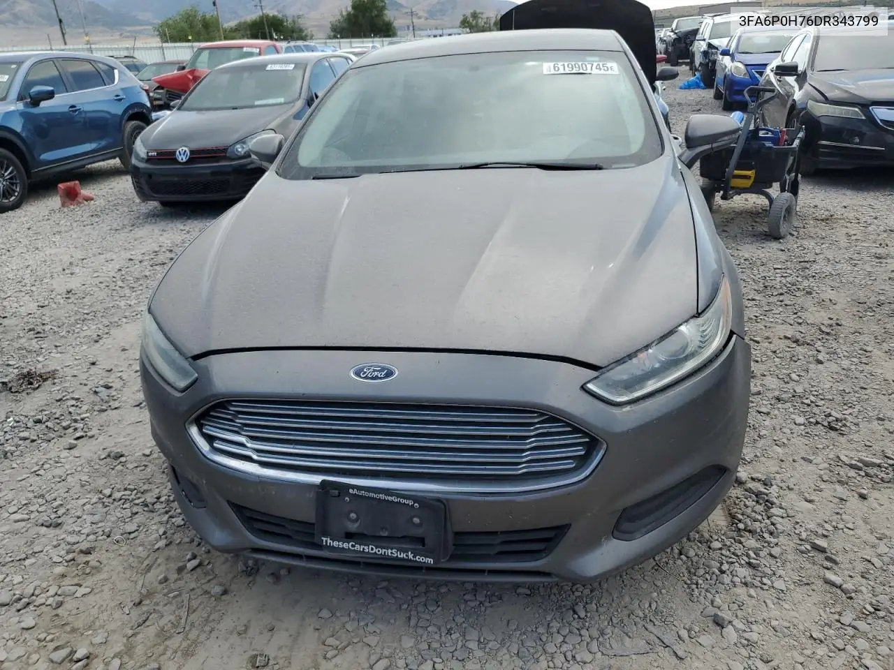 2013 Ford Fusion Se VIN: 3FA6P0H76DR343799 Lot: 61990745