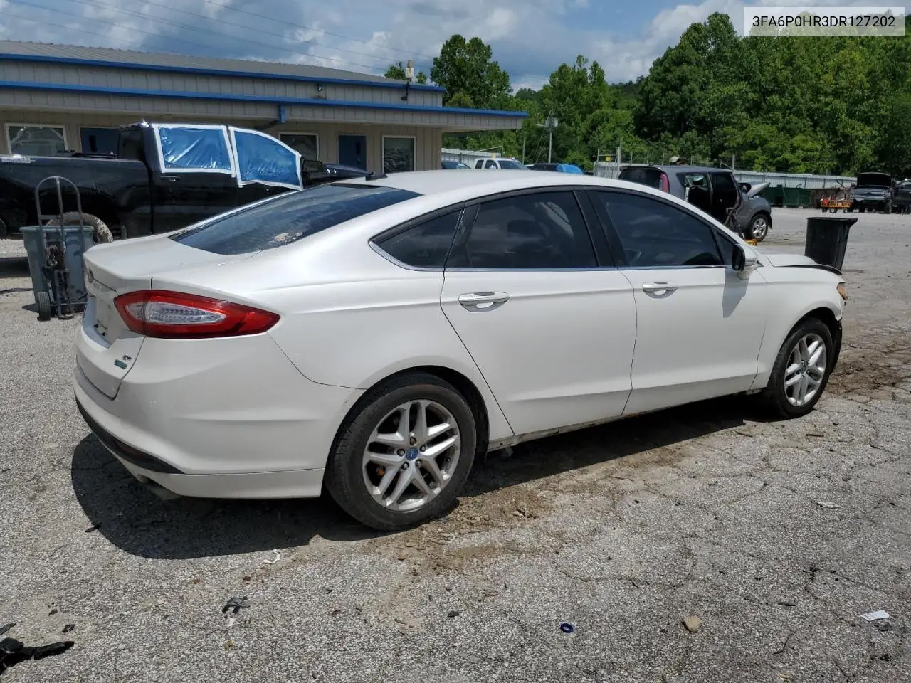 2013 Ford Fusion Se VIN: 3FA6P0HR3DR127202 Lot: 62193805