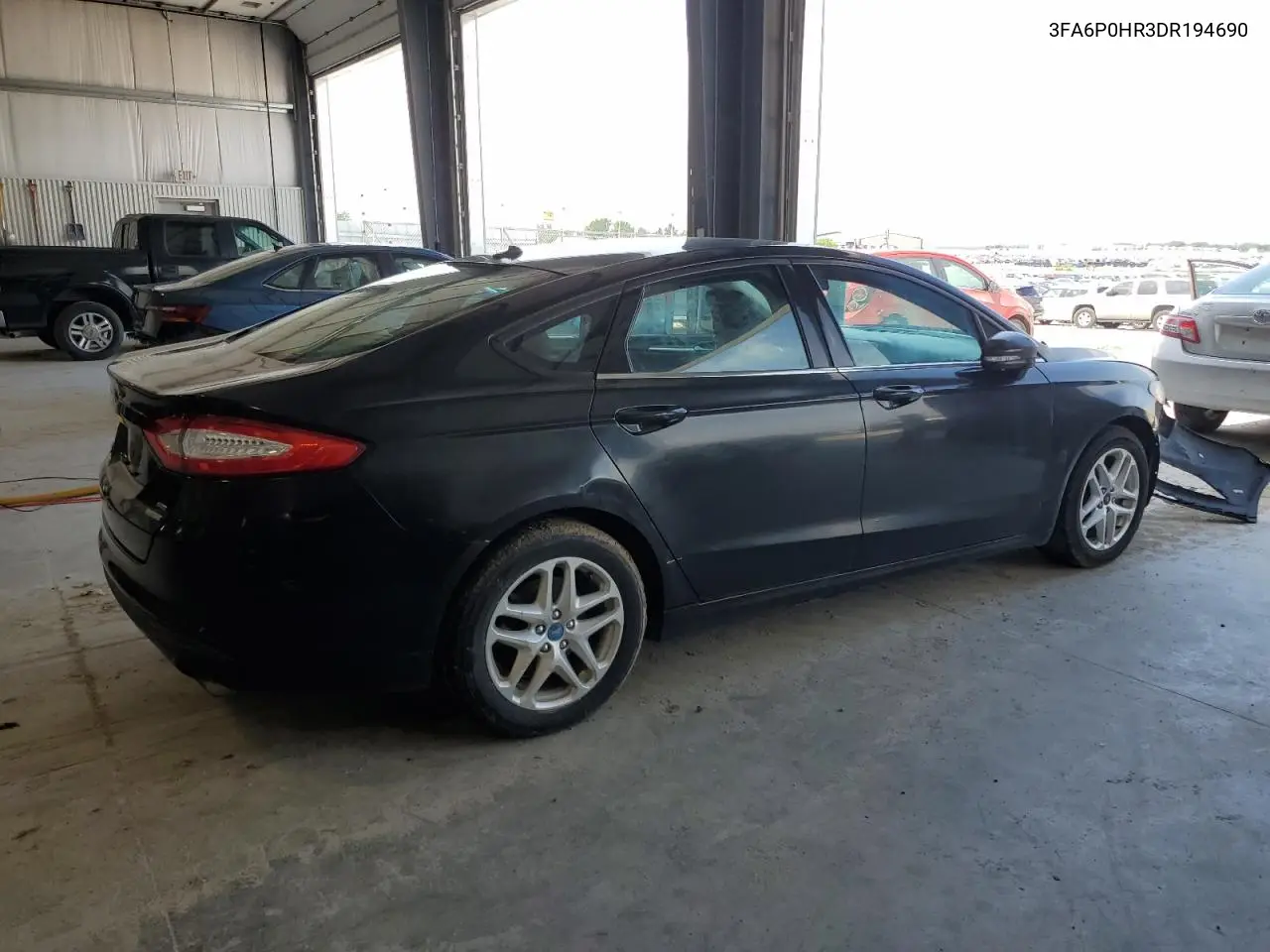 2013 Ford Fusion Se VIN: 3FA6P0HR3DR194690 Lot: 62481865