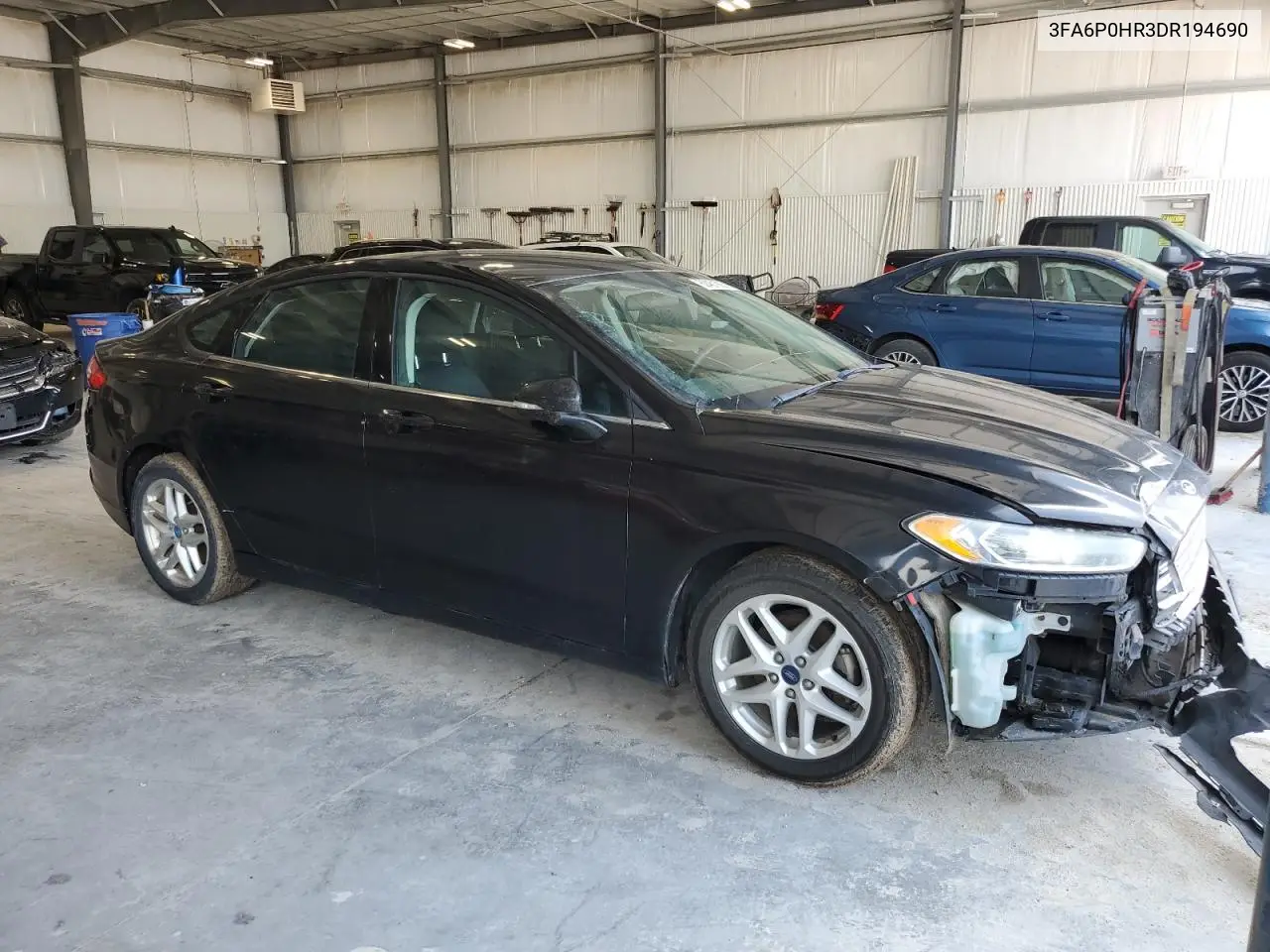 2013 Ford Fusion Se VIN: 3FA6P0HR3DR194690 Lot: 62481865