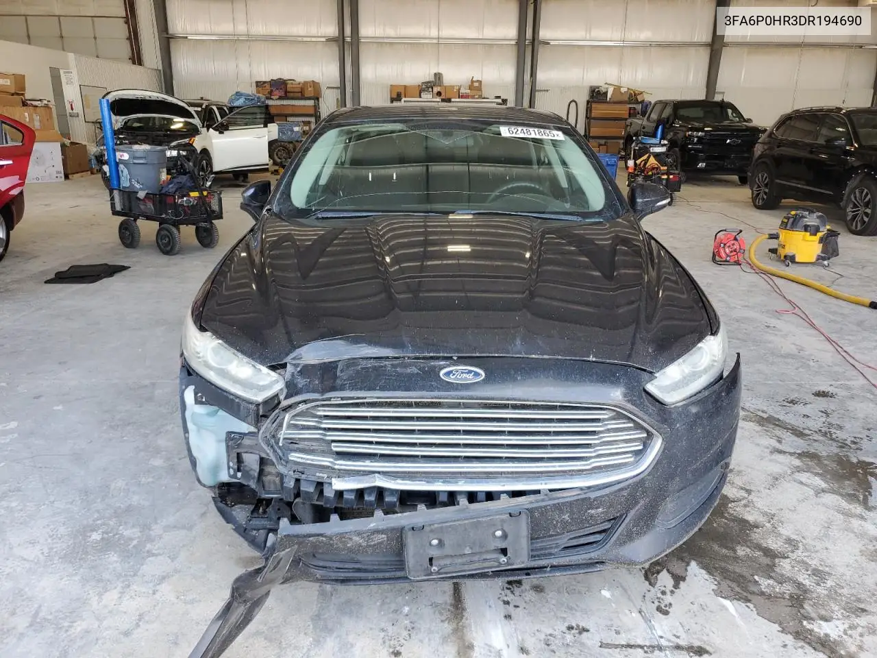 2013 Ford Fusion Se VIN: 3FA6P0HR3DR194690 Lot: 62481865