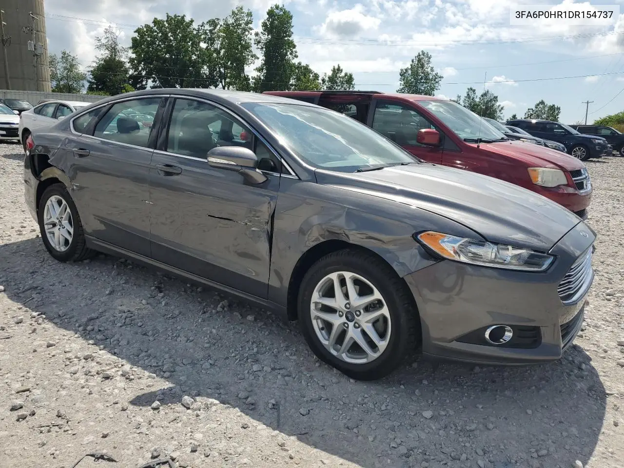 2013 Ford Fusion Se VIN: 3FA6P0HR1DR154737 Lot: 62488235