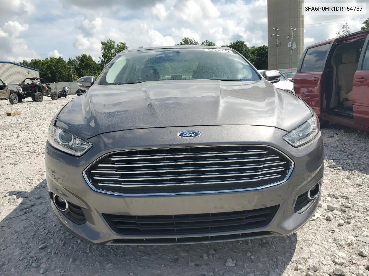 2013 Ford Fusion Se VIN: 3FA6P0HR1DR154737 Lot: 62488235