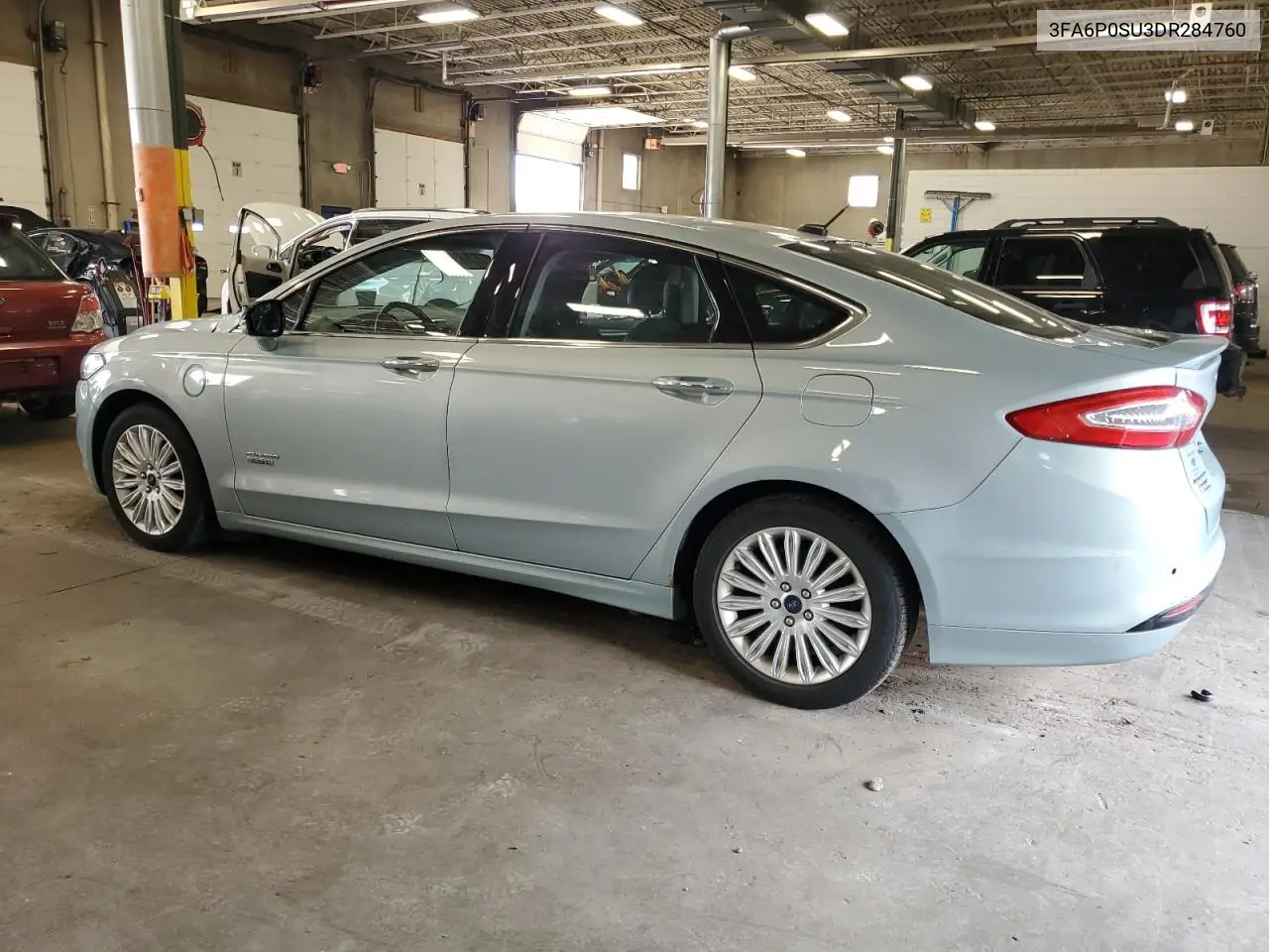 2013 Ford Fusion Titanium Phev VIN: 3FA6P0SU3DR284760 Lot: 62600625