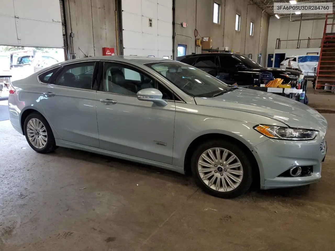 2013 Ford Fusion Titanium Phev VIN: 3FA6P0SU3DR284760 Lot: 62600625