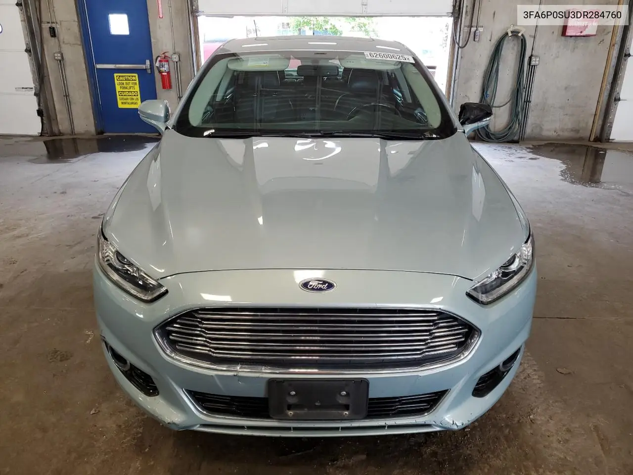 2013 Ford Fusion Titanium Phev VIN: 3FA6P0SU3DR284760 Lot: 62600625