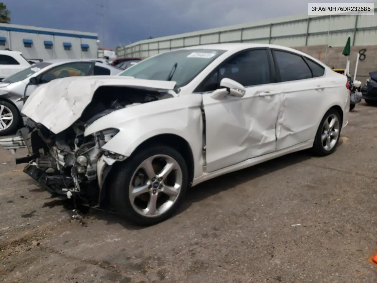 2013 Ford Fusion Se VIN: 3FA6P0H76DR232685 Lot: 62946635