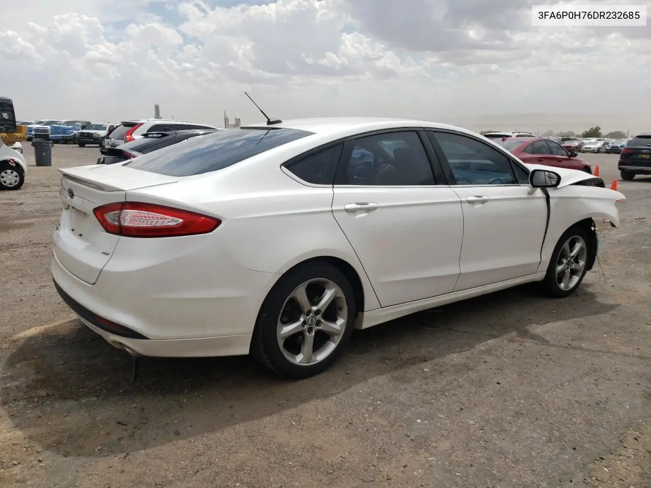 2013 Ford Fusion Se VIN: 3FA6P0H76DR232685 Lot: 62946635