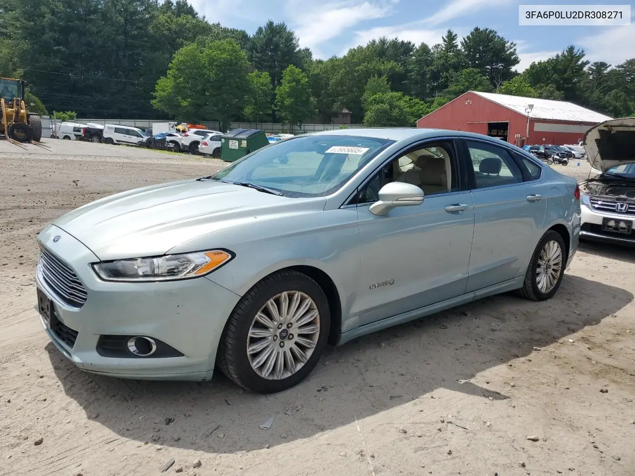 2013 Ford Fusion Se Hybrid VIN: 3FA6P0LU2DR308271 Lot: 62965605