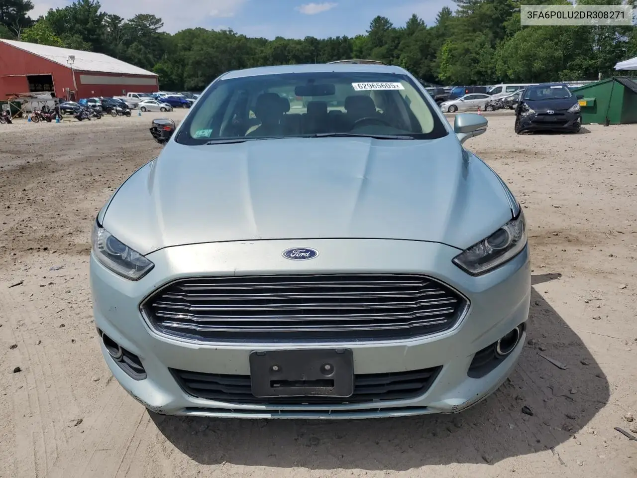 2013 Ford Fusion Se Hybrid VIN: 3FA6P0LU2DR308271 Lot: 62965605