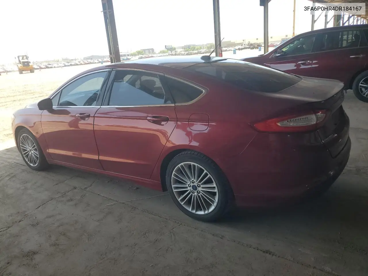 2013 Ford Fusion Se VIN: 3FA6P0HR4DR184167 Lot: 63116265