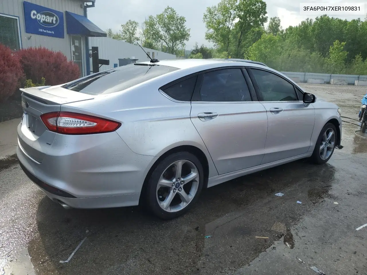 2014 Ford Fusion Se VIN: 3FA6P0H7XER109831 Lot: 55881915