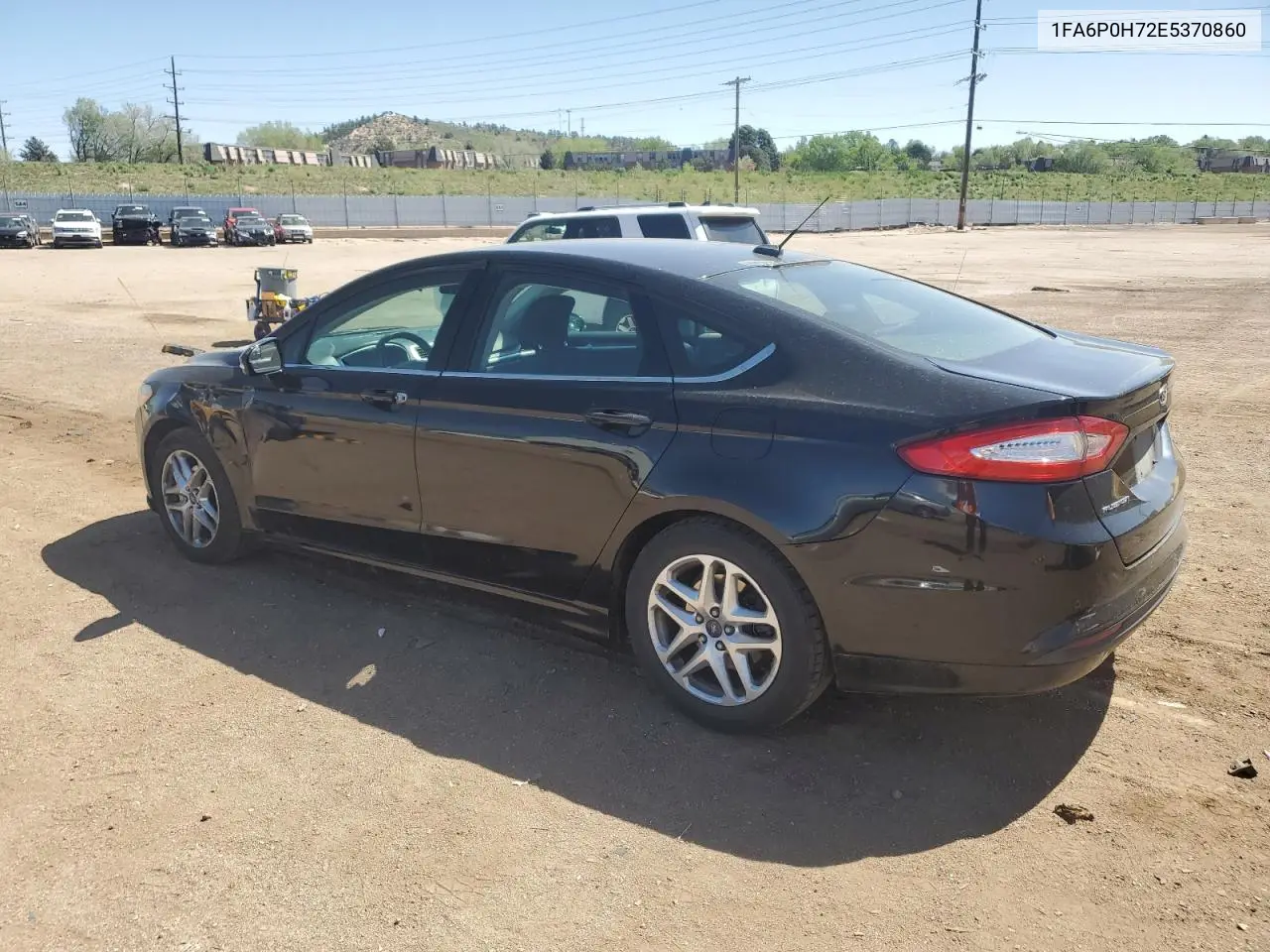 2014 Ford Fusion Se VIN: 1FA6P0H72E5370860 Lot: 56398115
