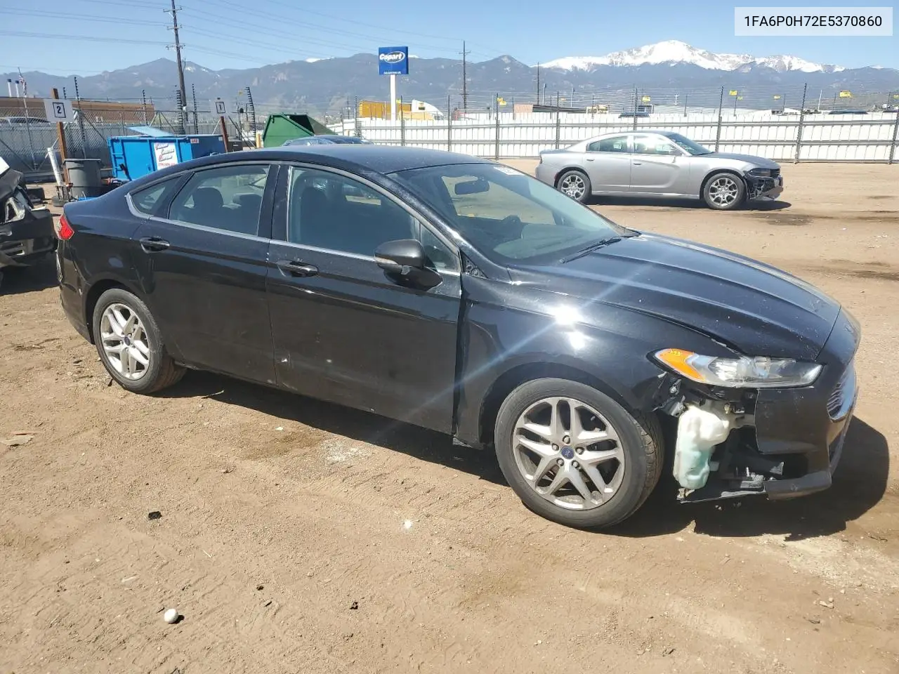 2014 Ford Fusion Se VIN: 1FA6P0H72E5370860 Lot: 56398115