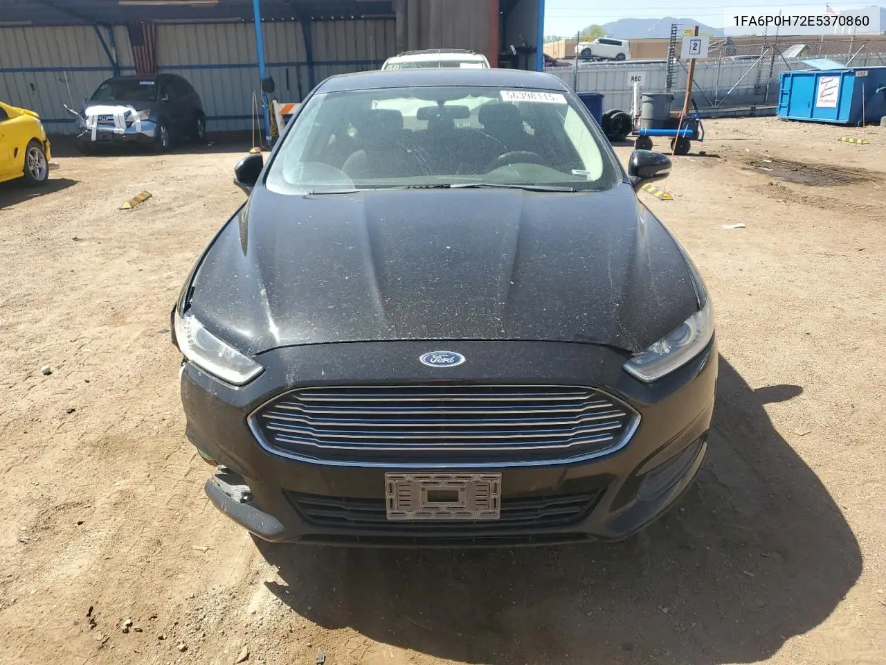 2014 Ford Fusion Se VIN: 1FA6P0H72E5370860 Lot: 56398115