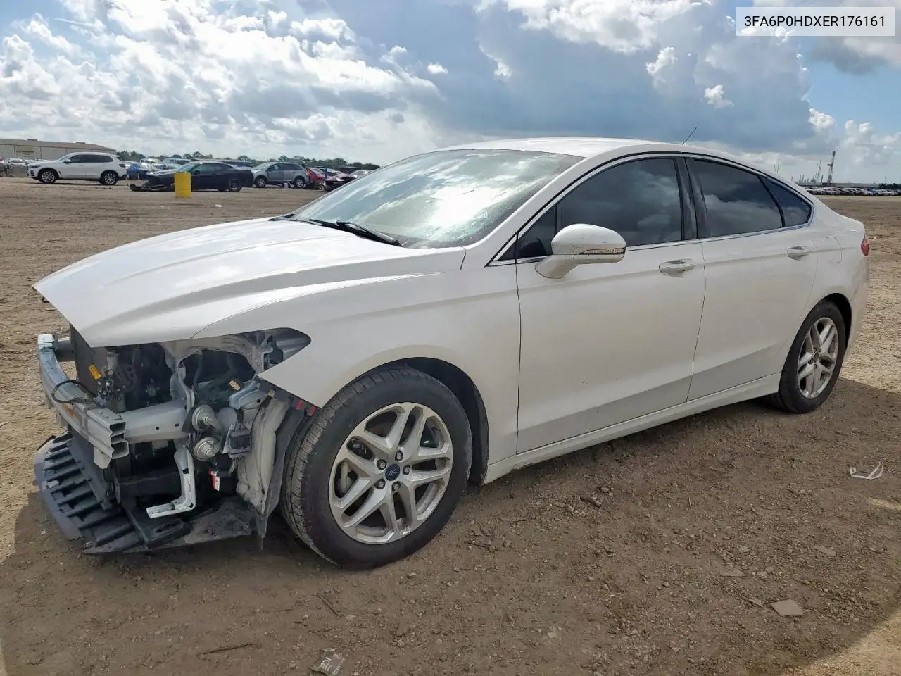 2014 Ford Fusion Se VIN: 3FA6P0HDXER176161 Lot: 62368105