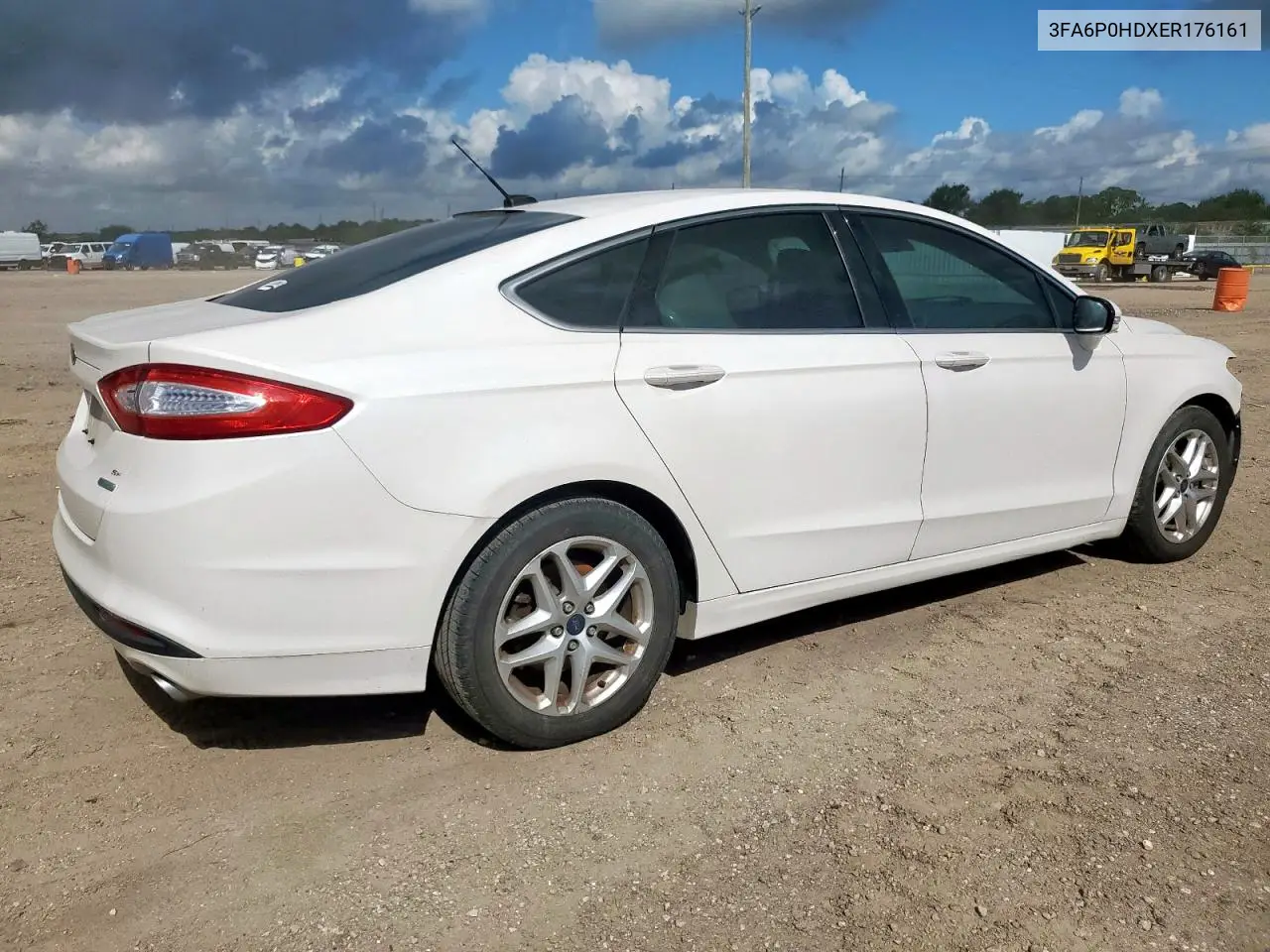 2014 Ford Fusion Se VIN: 3FA6P0HDXER176161 Lot: 62368105