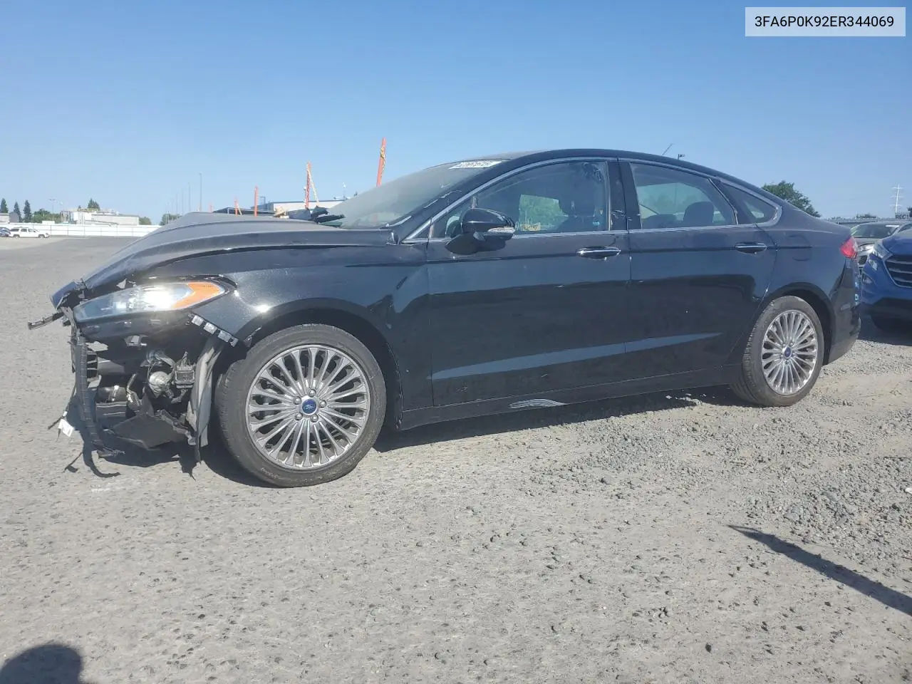 3FA6P0K92ER344069 2014 Ford Fusion Titanium