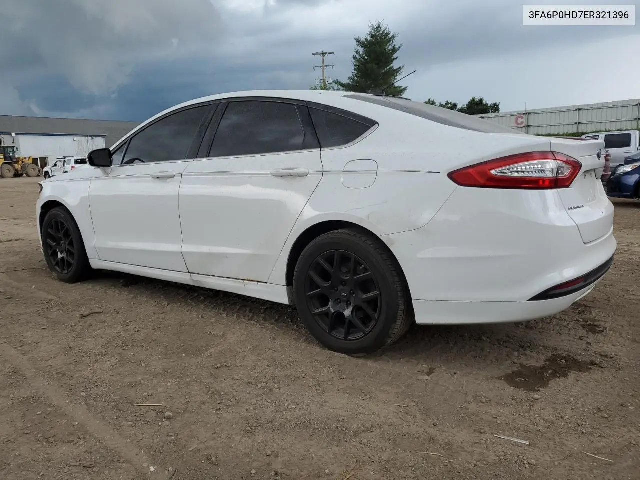2014 Ford Fusion Se VIN: 3FA6P0HD7ER321396 Lot: 62758855