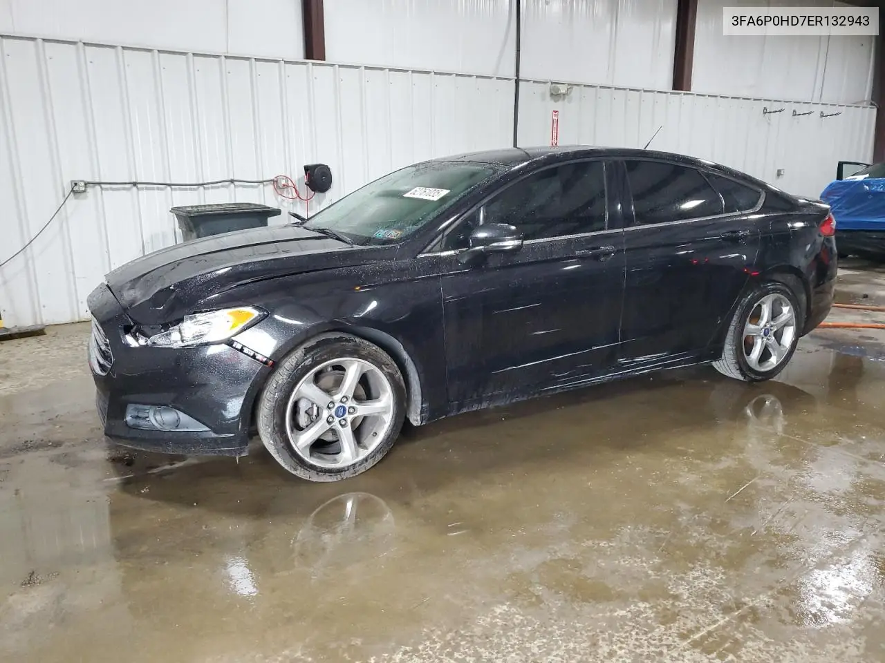 2014 Ford Fusion Se VIN: 3FA6P0HD7ER132943 Lot: 62761035