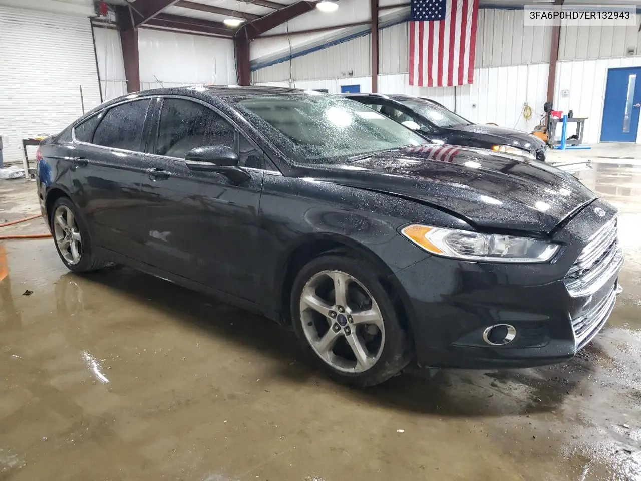 2014 Ford Fusion Se VIN: 3FA6P0HD7ER132943 Lot: 62761035