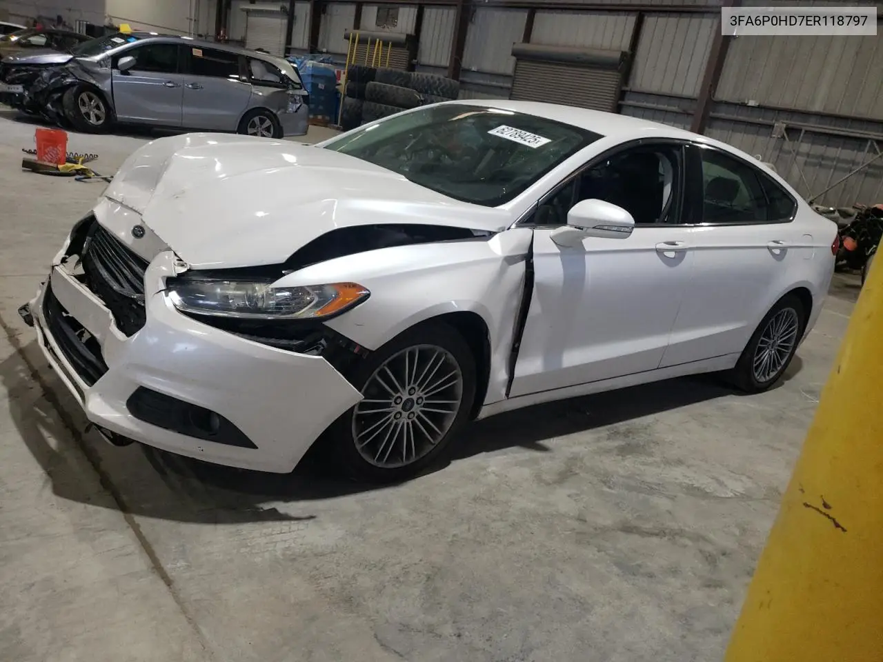 2014 Ford Fusion Se VIN: 3FA6P0HD7ER118797 Lot: 62789425