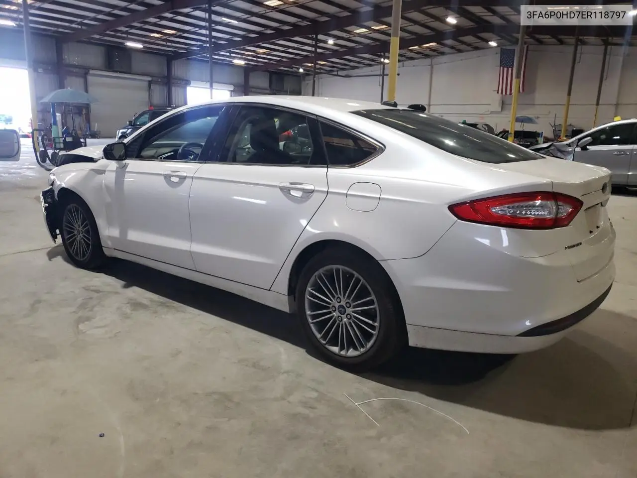 2014 Ford Fusion Se VIN: 3FA6P0HD7ER118797 Lot: 62789425