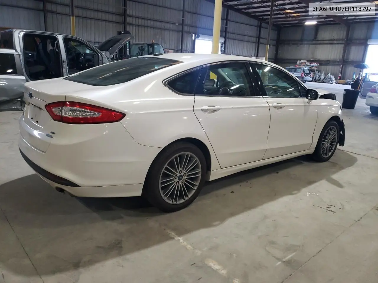 2014 Ford Fusion Se VIN: 3FA6P0HD7ER118797 Lot: 62789425