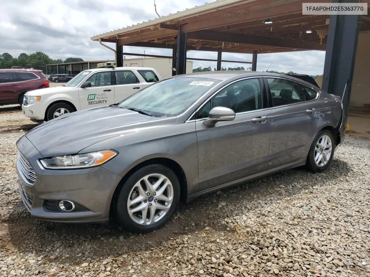 2014 Ford Fusion Se VIN: 1FA6P0HD2E5363770 Lot: 62821145