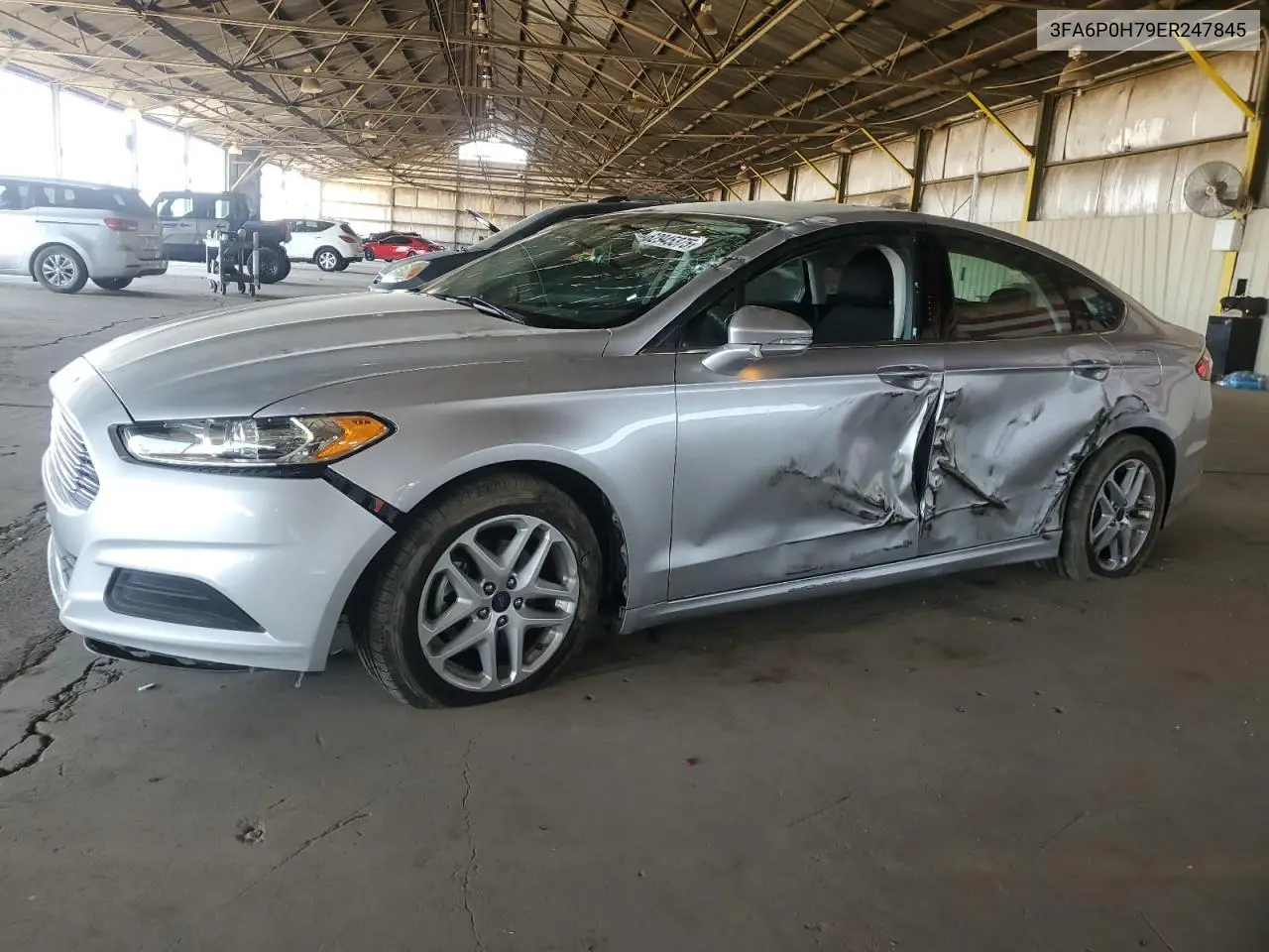 2014 Ford Fusion Se VIN: 3FA6P0H79ER247845 Lot: 62945375