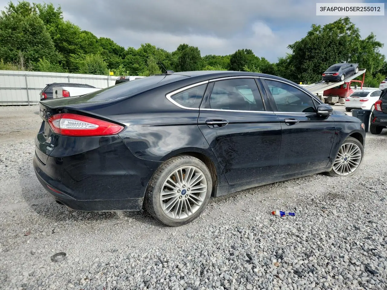 2014 Ford Fusion Se VIN: 3FA6P0HD5ER255012 Lot: 62958435