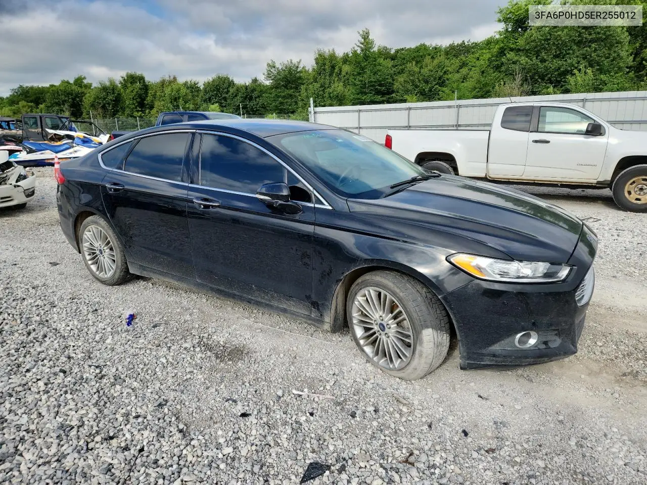 2014 Ford Fusion Se VIN: 3FA6P0HD5ER255012 Lot: 62958435