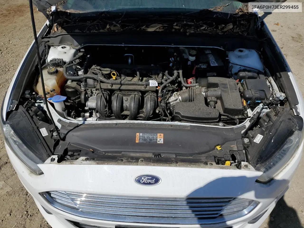 2014 Ford Fusion Se VIN: 3FA6P0H73ER299455 Lot: 62967665